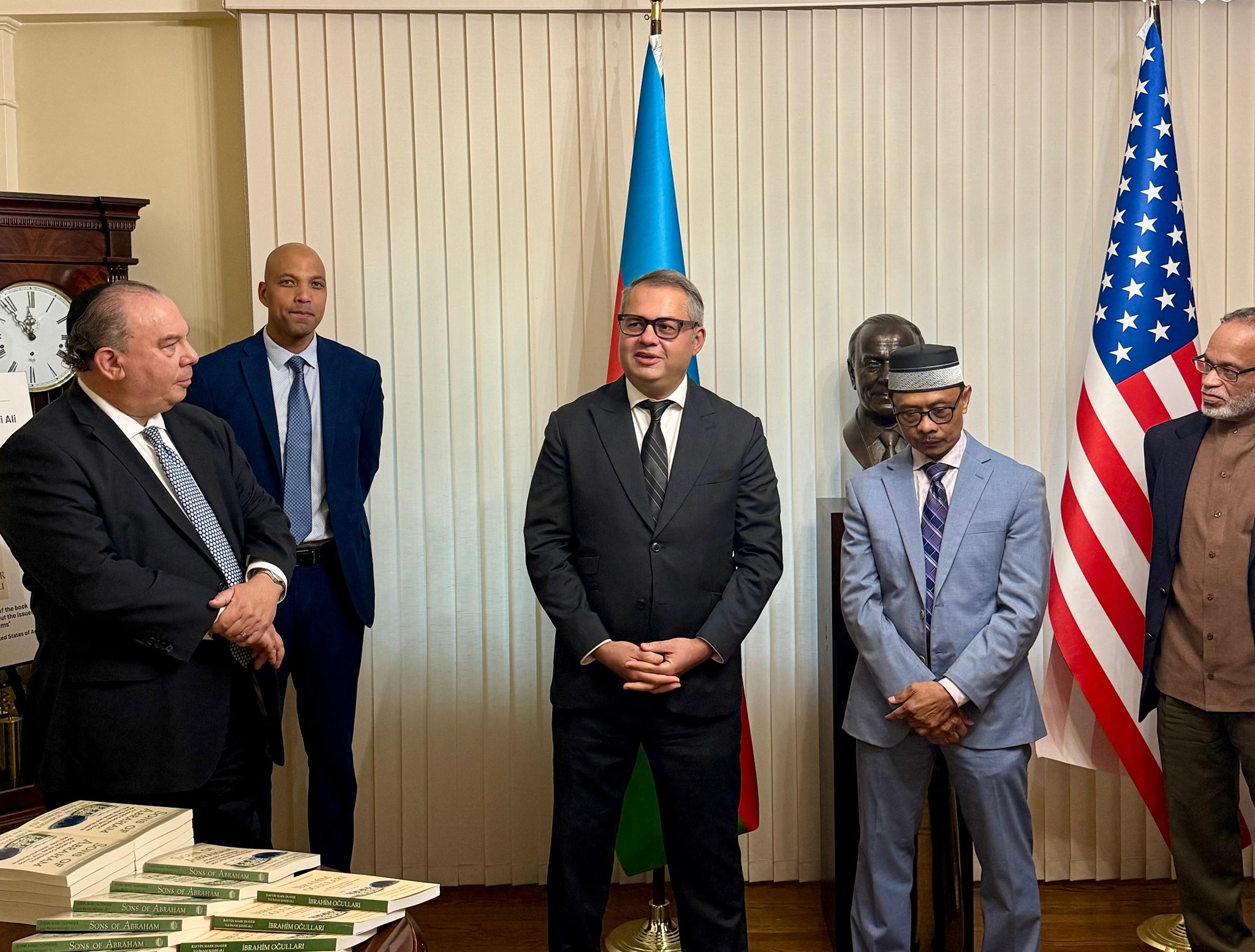 Presentation of the Azerbaijani Translation of the Book "Sons of Abraham" Held in Washington, D.C. Xeber basligi